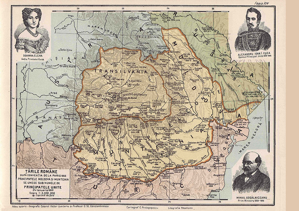 Romania – Atlas Istoric si Geografic