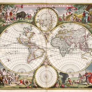 Harta Lumea (1682) 18 Lumea 1682 2 18